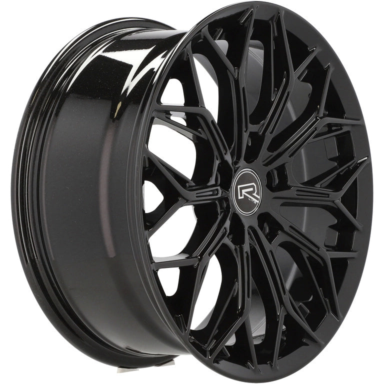 Alu kola Racing Line A1407 7.5x17 5x114.3 ET40 67.1 Black | Wheelsup.cz