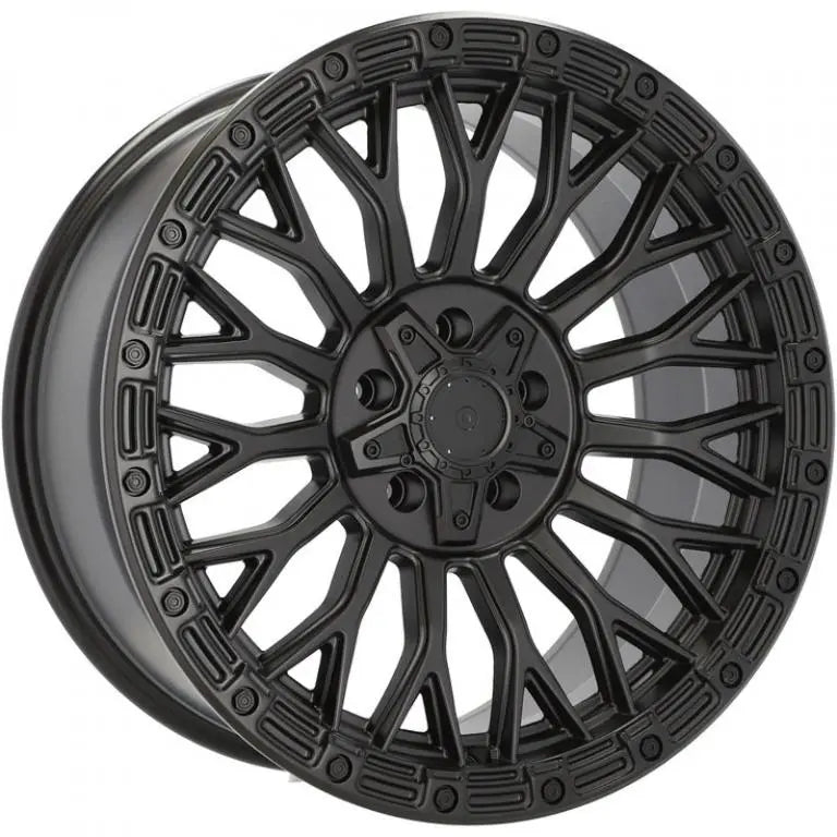 Alu kola pro Offroad A1894 9x20 6x139.7 ET18 110.5 Black Half Matt | Wheelsup.cz