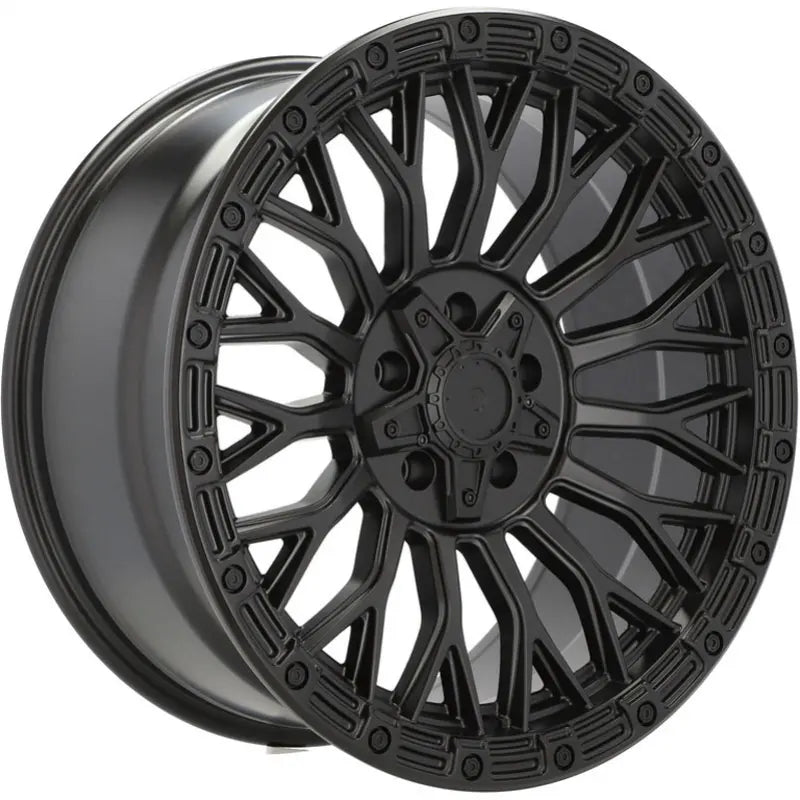 Alu kola pro Offroad A1894 9x20 5x127 ET18 71.6 Black Half Matt | Wheelsup.cz
