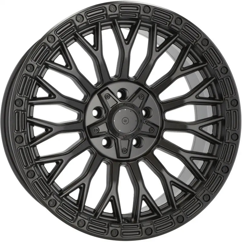Alu kola pro Offroad A1894 9x20 5x127 ET18 71.6 Black Half Matt | Wheelsup.cz