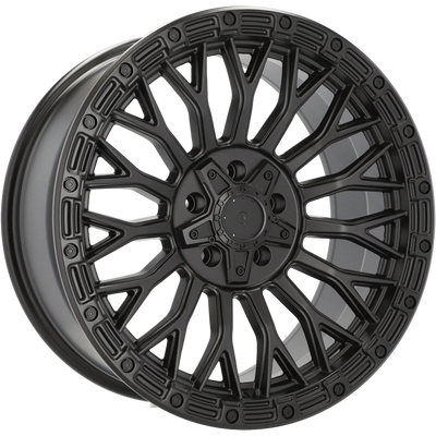 Alu kola pro Offroad A1894 9x20 5x127 ET18 71.6 Black Half Matt | Wheelsup.cz