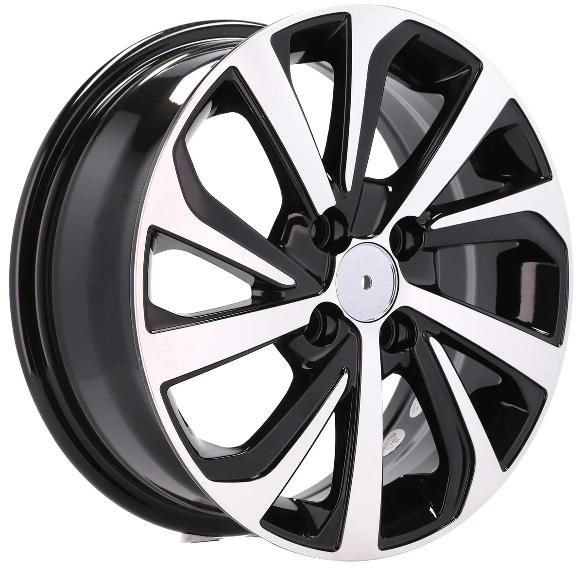 Alu kola pro Hyundai A423 6x14 4x100 ET40 60.1 Black Polished | Wheelsup.cz