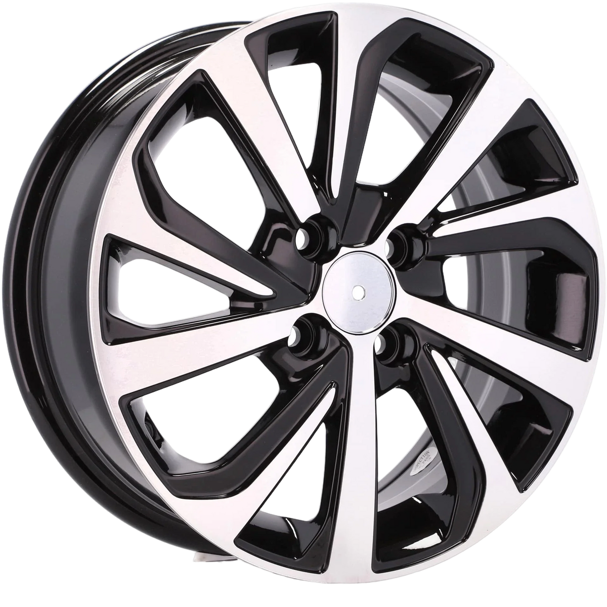 Alu kola pro Hyundai A423 6x15 4x100 ET45 54.1 Black Polished | Wheelsup.cz