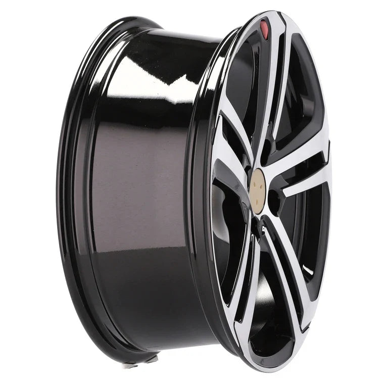 Alu kola pro Peugeot A5017 7x17 4x108 ET30 65.1 Black Polished | Wheelsup.cz
