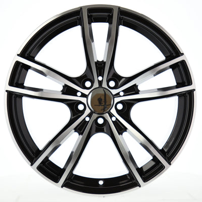 Alu kola pro BMW A5588 8x18 5x120 ET34 72.6 Black Polished