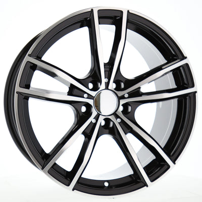 Alu kola pro BMW A5588 8x18 5x120 ET34 72.6 Black Polished | Wheelsup.cz