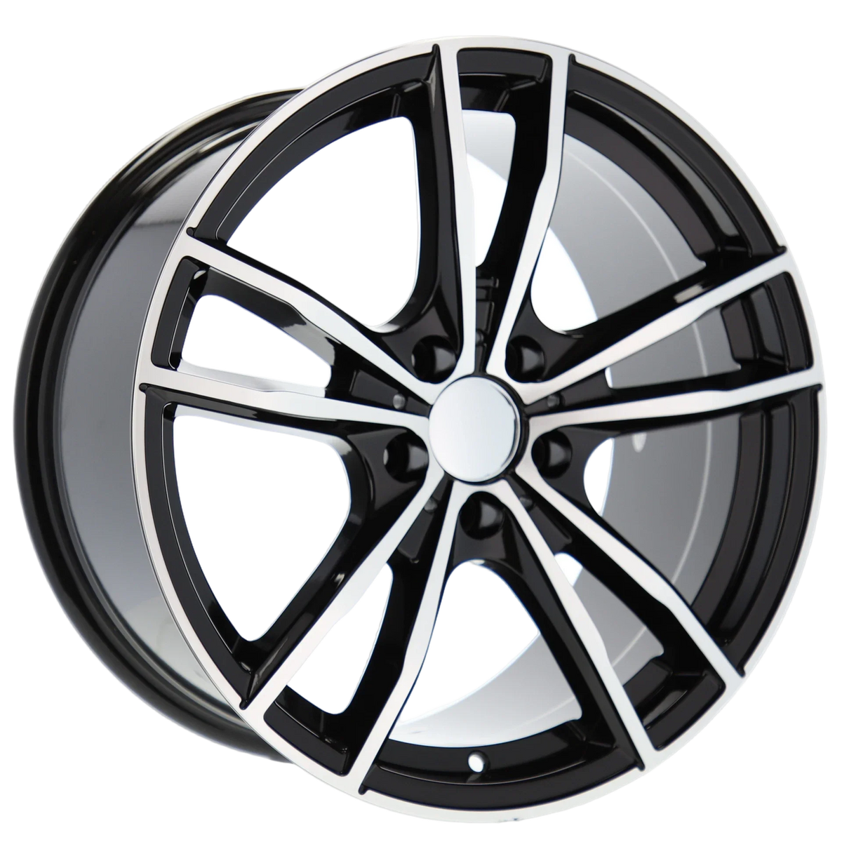 Alu kola pro BMW A5588 8x18 5x120 ET34 72.6 Black Polished | Wheelsup.cz