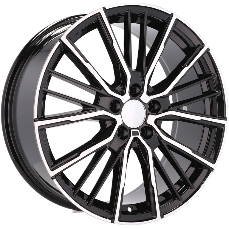 Alu kola pro BMW A5824 8x18 5x120 ET45 72.6 Black Polished | Wheelsup.cz