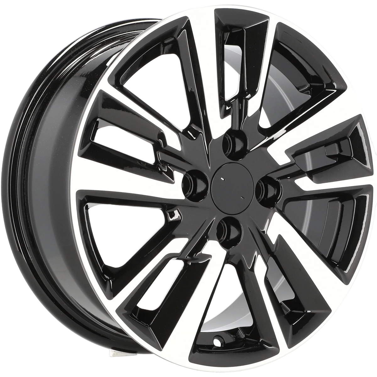 Alu kola pro Nissan A5831 6x15 4x100 ET40 60.1 Black Polished | Wheelsup.cz