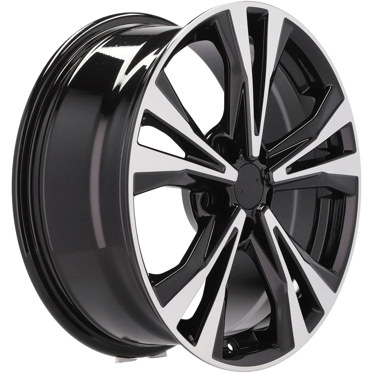 Alu kola pro Nissan A5832 7x18 5x114.3 ET40 66.1 Black Polished | Wheelsup.cz