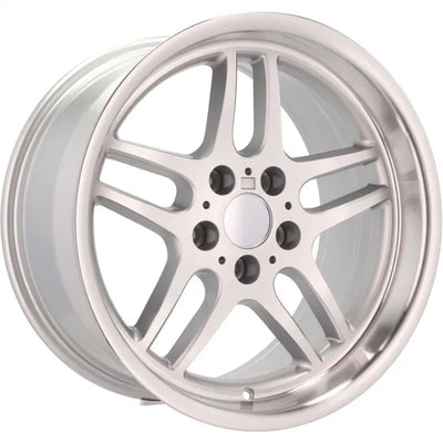 Alu kola pro BMW A5913 8.5x19 5x120 ET15 74.1 Silver & Polished Lip | Wheelsup.cz