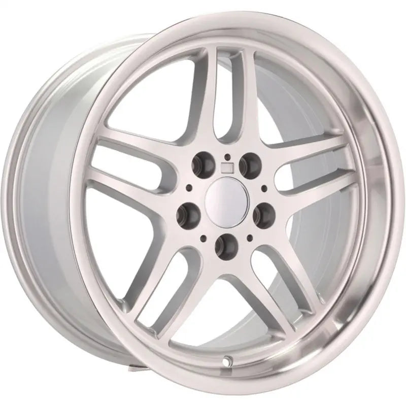 Alu kola pro BMW A5913 8.5x19 5x120 ET15 74.1 Silver & Polished Lip | Wheelsup.cz