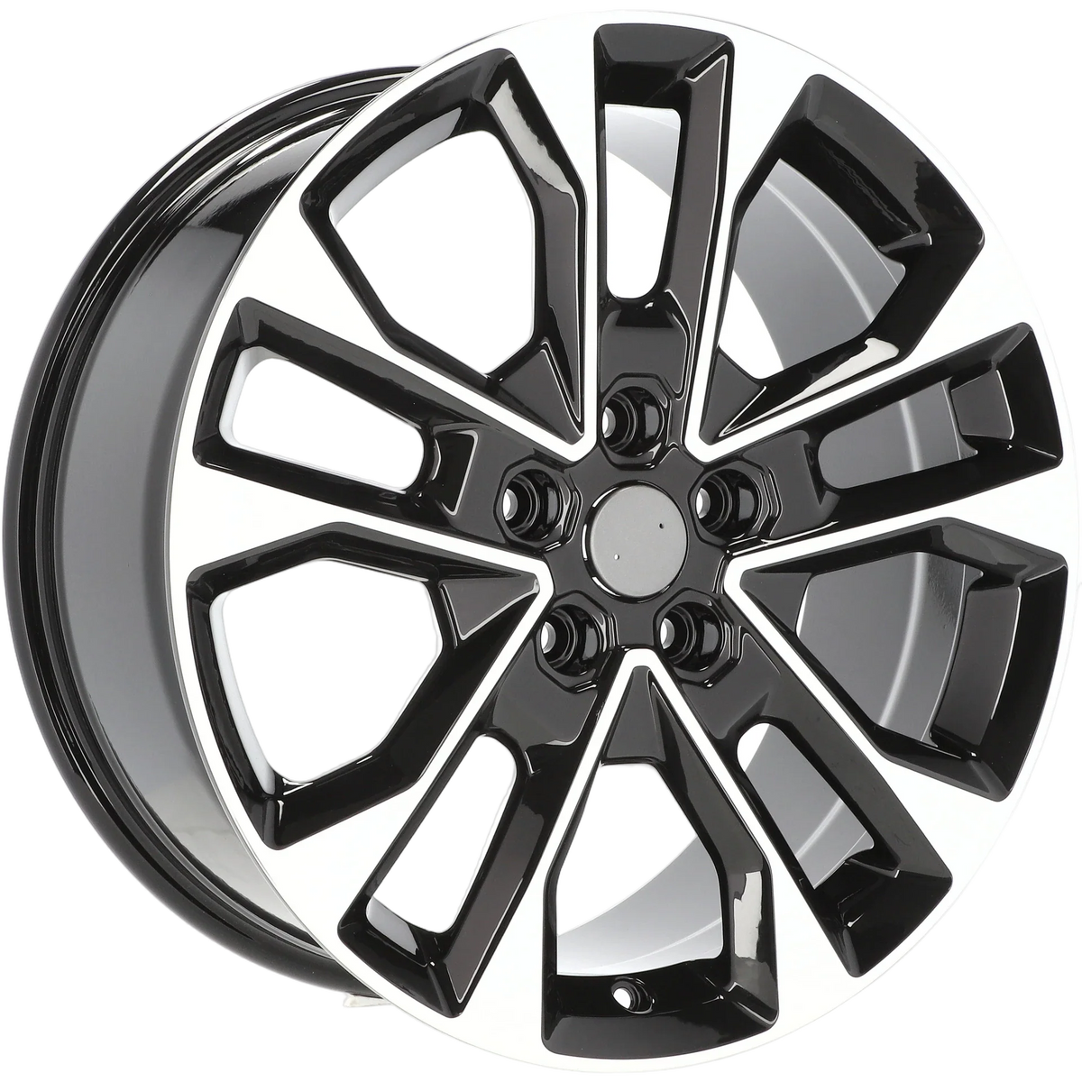 Alu kola pro Jeep A5914 8.5x20 5x127 ET50 71.6 Black Polished | Wheelsup.cz