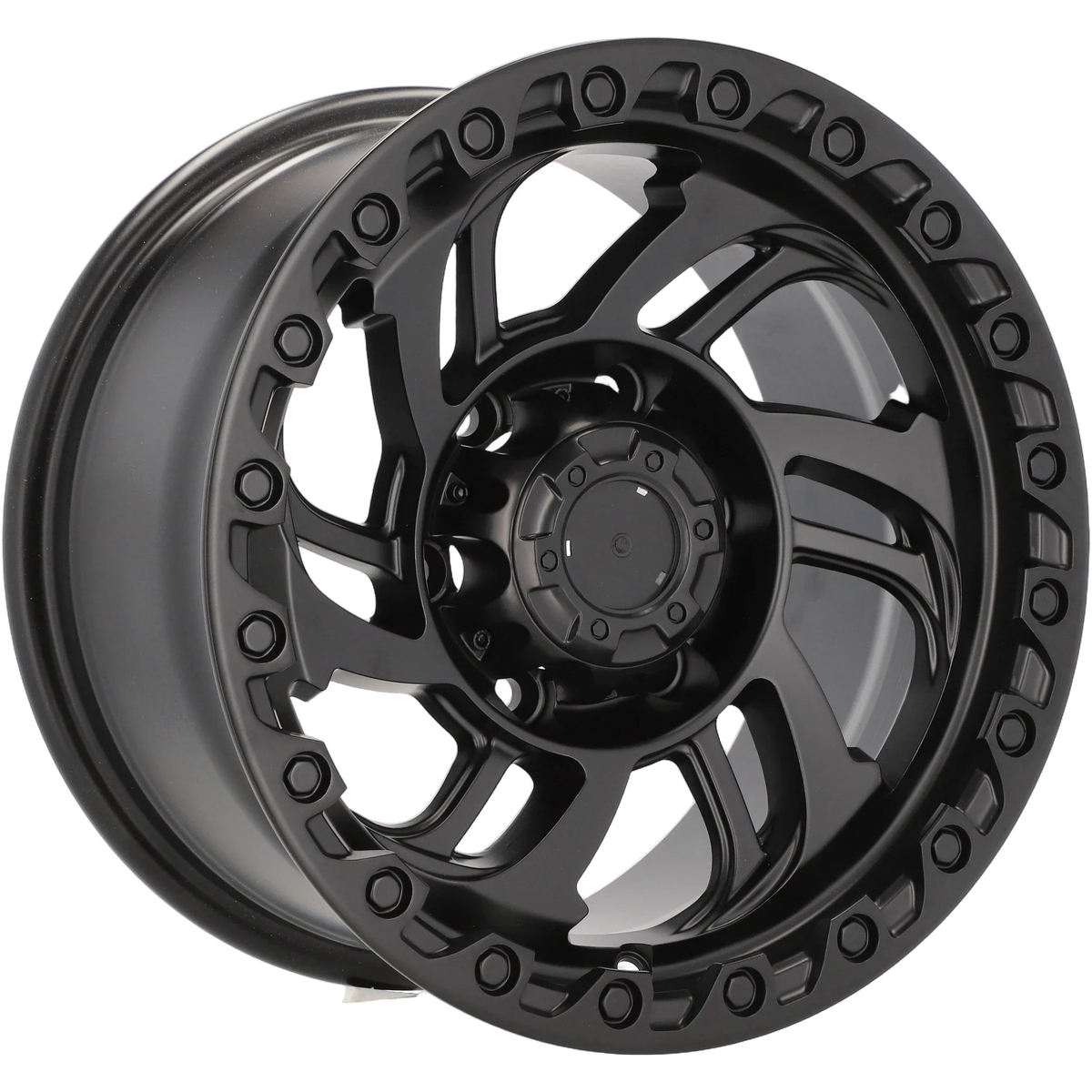 Alu kola pro Offroad A6278 8x15 6x139.7 ET0 110.1 Black Half Matt | Wheelsup.cz