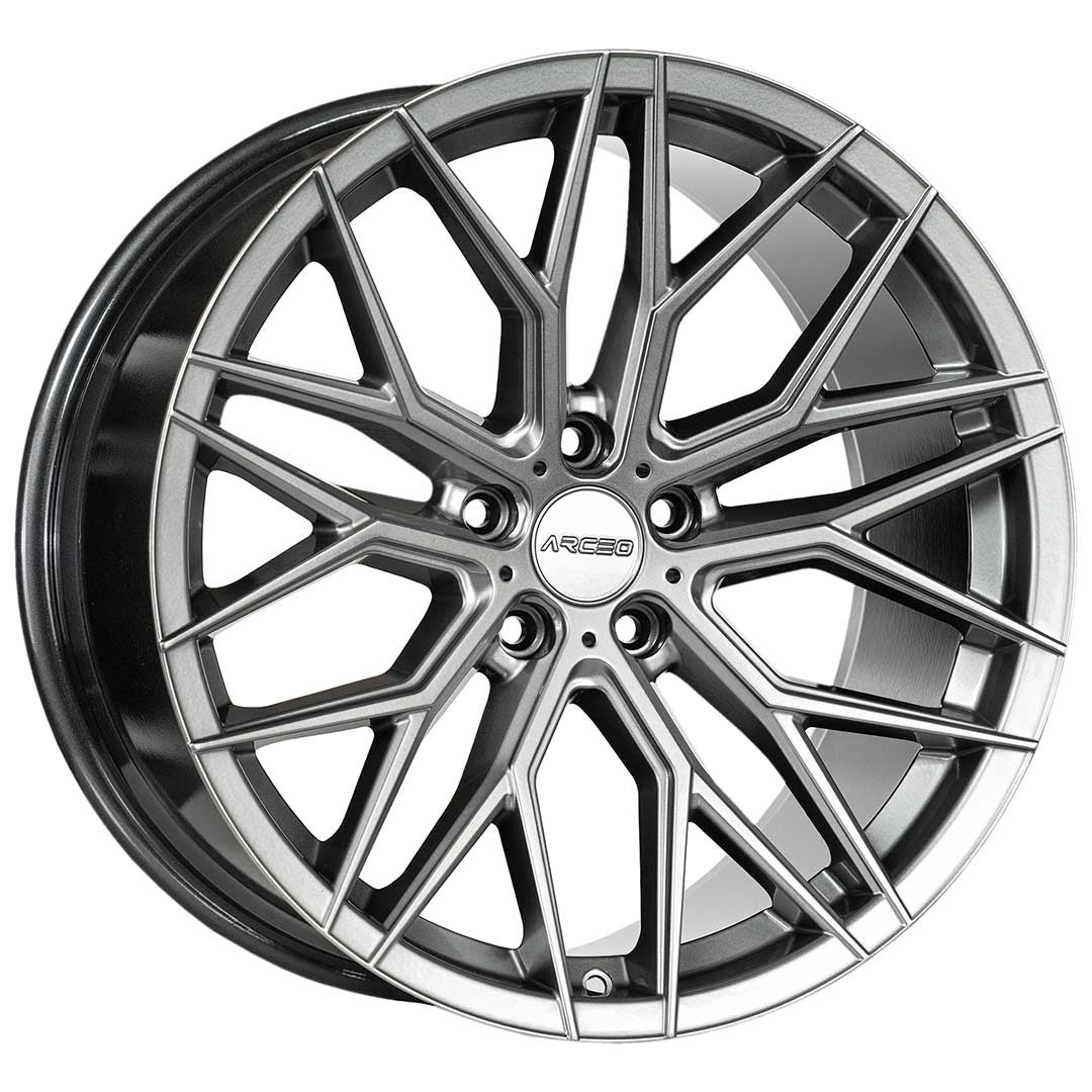 Alu kola Arceo VALENCIA 8.5x18 5x120 ET35 Silver Diamond | Wheelsup.cz