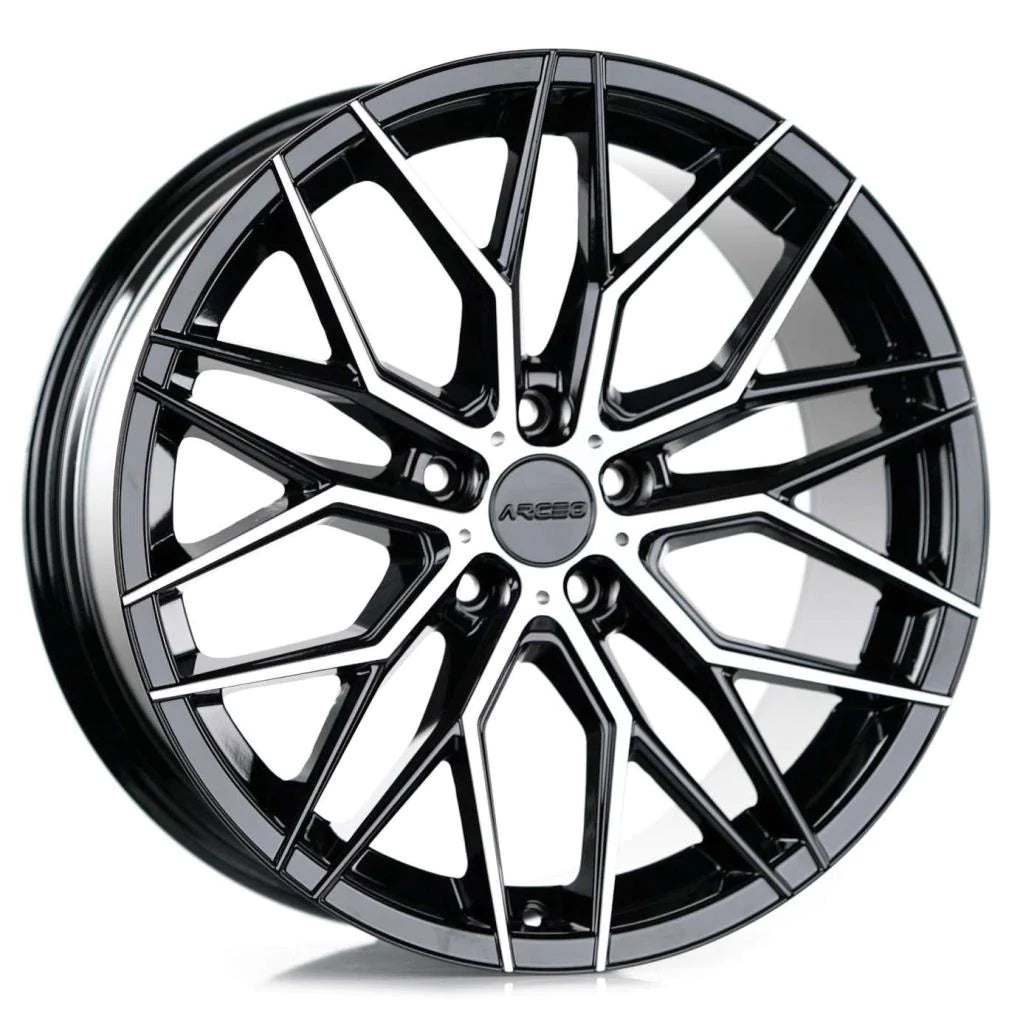 Alu kola Arceo VALENCIA 9.5x19 5x112 ET40 Black Diamond | Wheelsup.cz