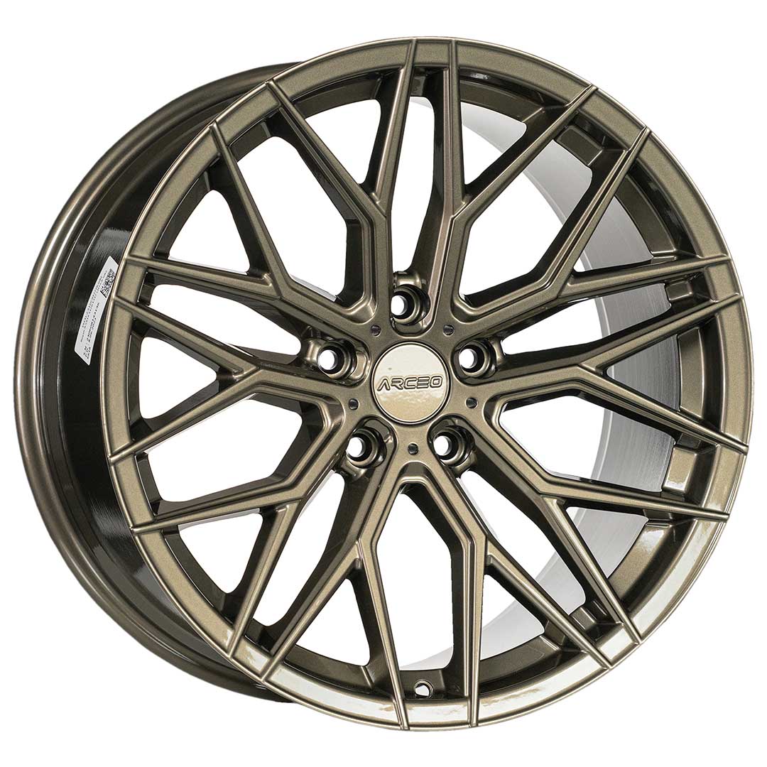 Alu kola Arceo VALENCIA 8.5x19 5x112 ET35 Glossy Bronze | Wheelsup.cz