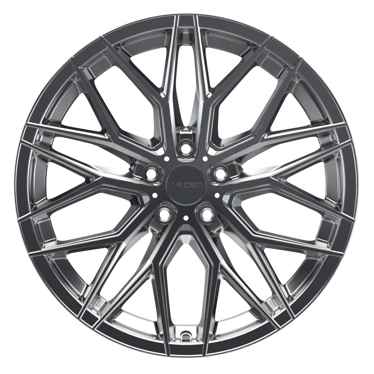 Alu kola Arceo VALENCIA 9.5x19 5x112 ET37 Hyper Black | Wheelsup.cz