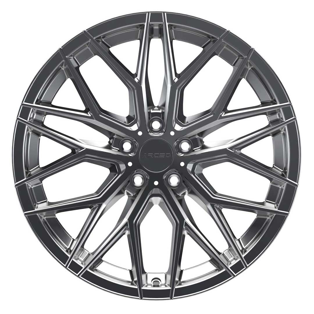 Alu kola Arceo VALENCIA 8.5x19 5x120 ET38 Hyper Black | Wheelsup.cz