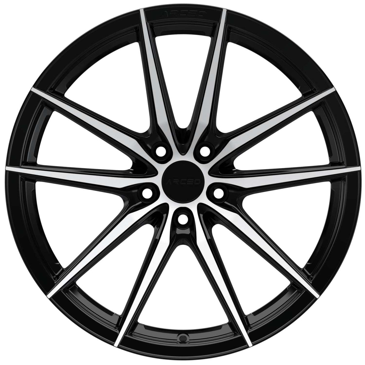 Alu kola Arceo MONACO 9.5x19 5x120 ET37 Black Diamond | Wheelsup.cz