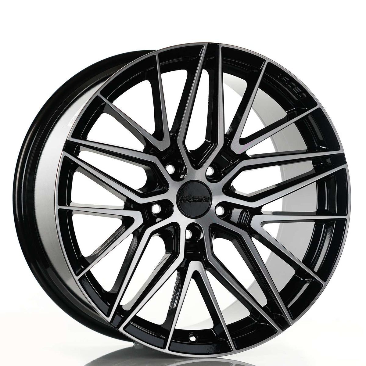 Alu kola Arceo SEVILLA 8.5x19 5x114.3 ET35 Black Diamond | Wheelsup.cz