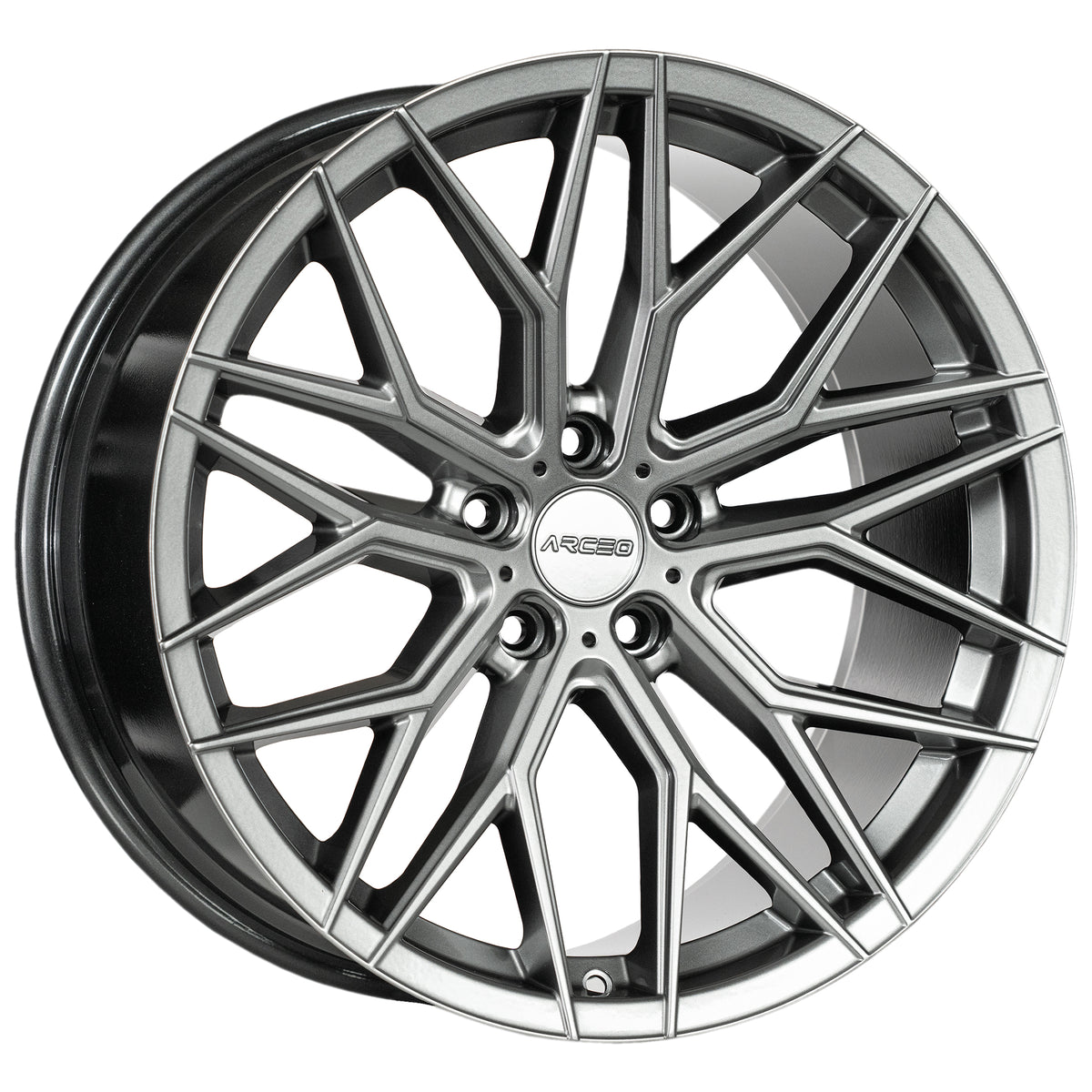 Alu kola Arceo VALENCIA 10x20 5x112 ET40 Silver Diamond | Wheelsup.cz