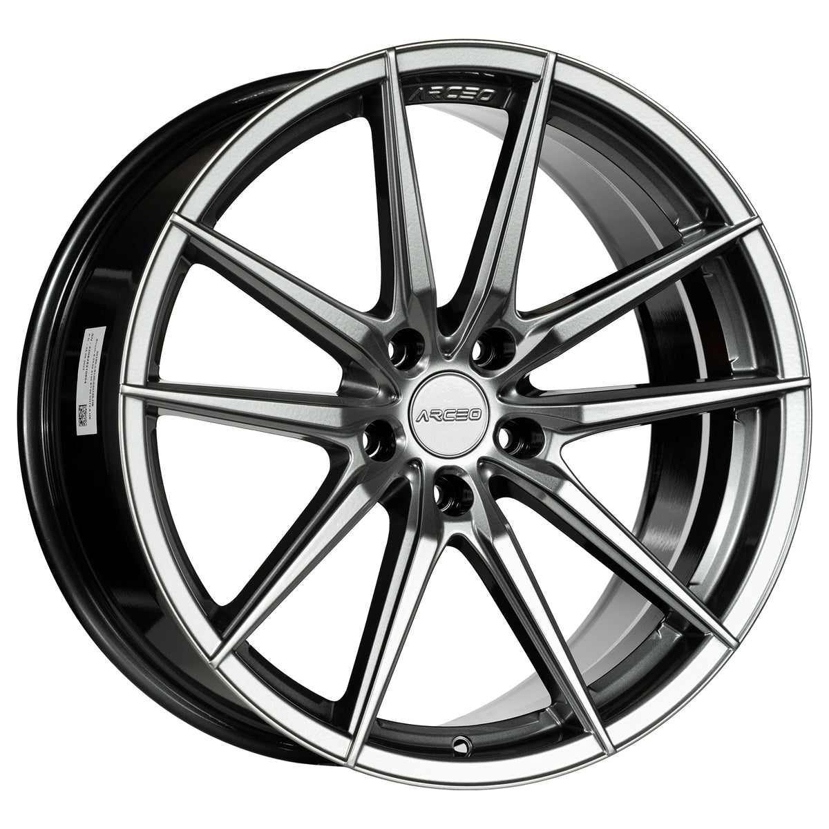 Alu kola Arceo MONACO 10x20 5x120 ET37 Hyper Black | Wheelsup.cz