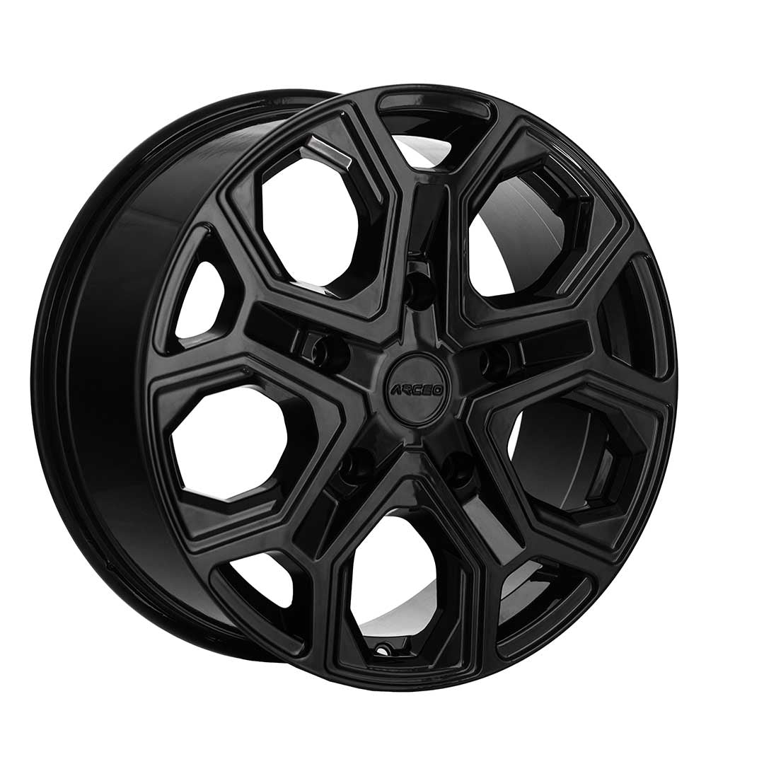 Alu kola Arceo LT2 8x18 5x120 ET45 Black | Wheelsup.cz