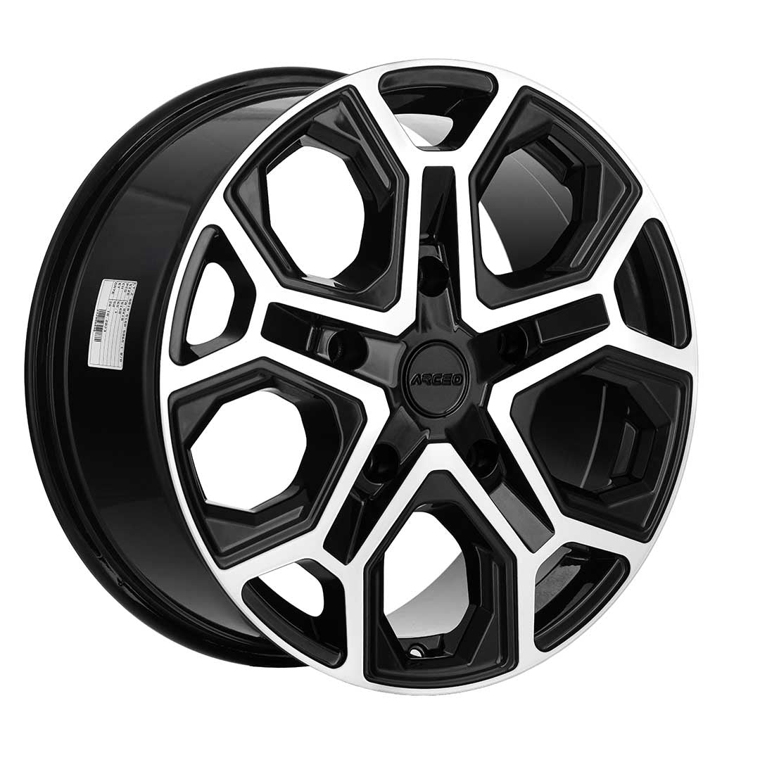 Alu kola Arceo LT2 8x18 5x130 ET50 Black Diamond | Wheelsup.cz