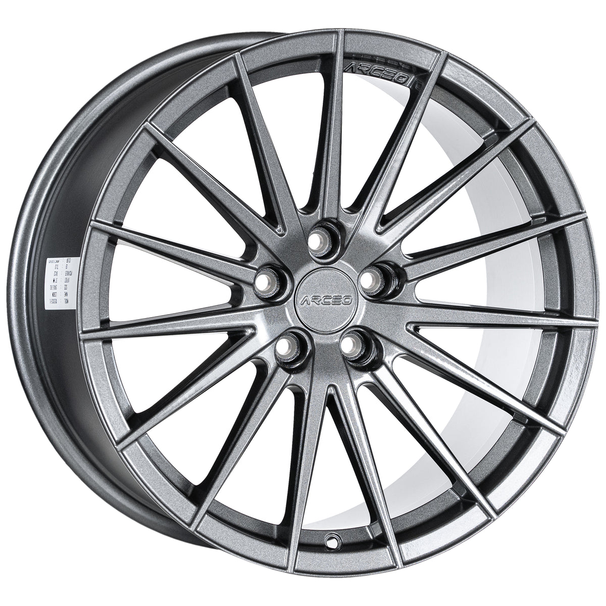 Alu kola Arceo LISBON 9.5x19 5x120 ET42 Antrasit | Wheelsup.cz