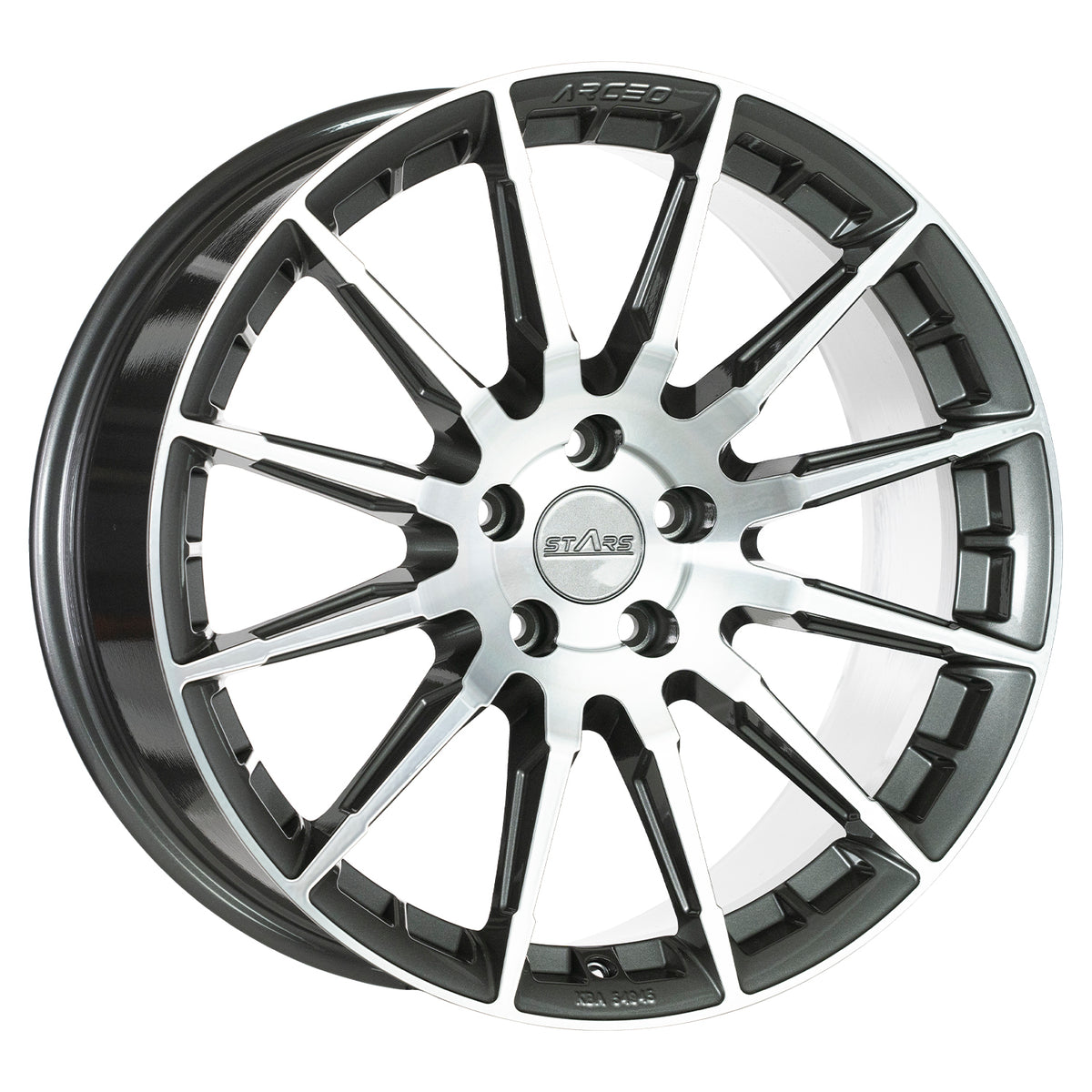Alu kola Arceo ASW03 8x19 5x112 ET40 Titan Diamond | Wheelsup.cz