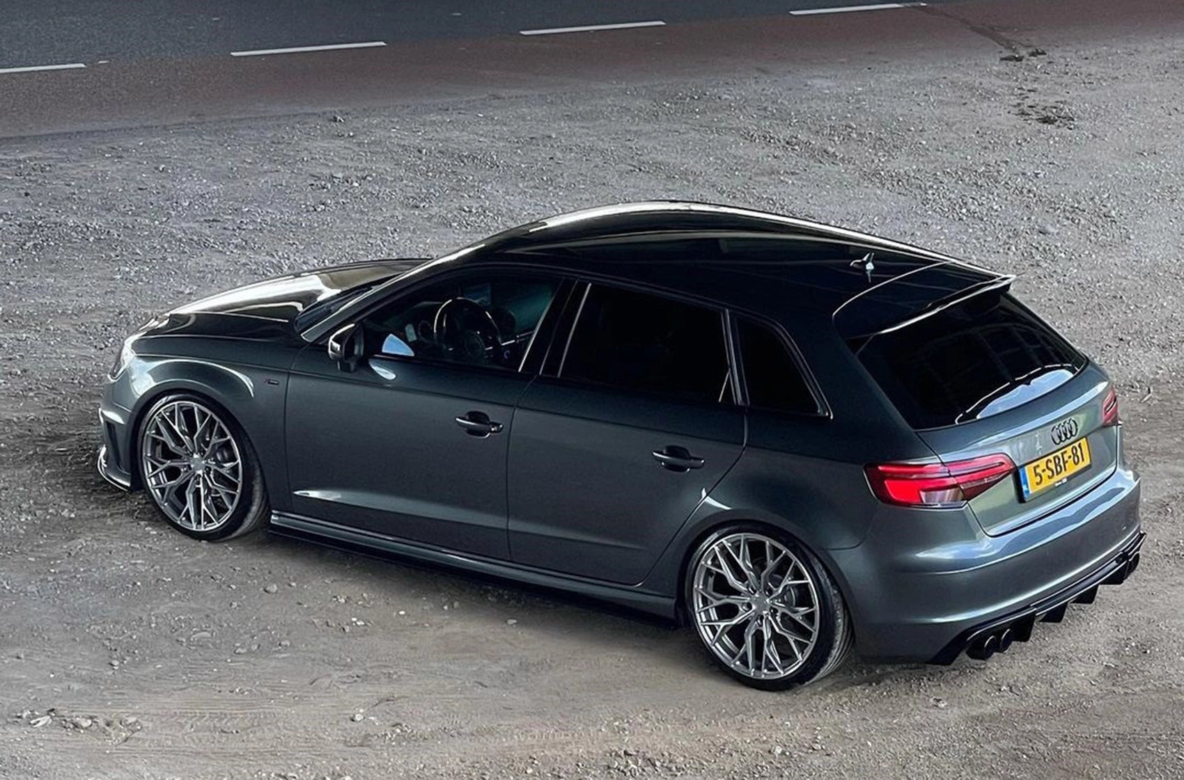 Alu kola Audi A3 S3 RS3 Concaver CVR1 Brushed Titanium 573 10434