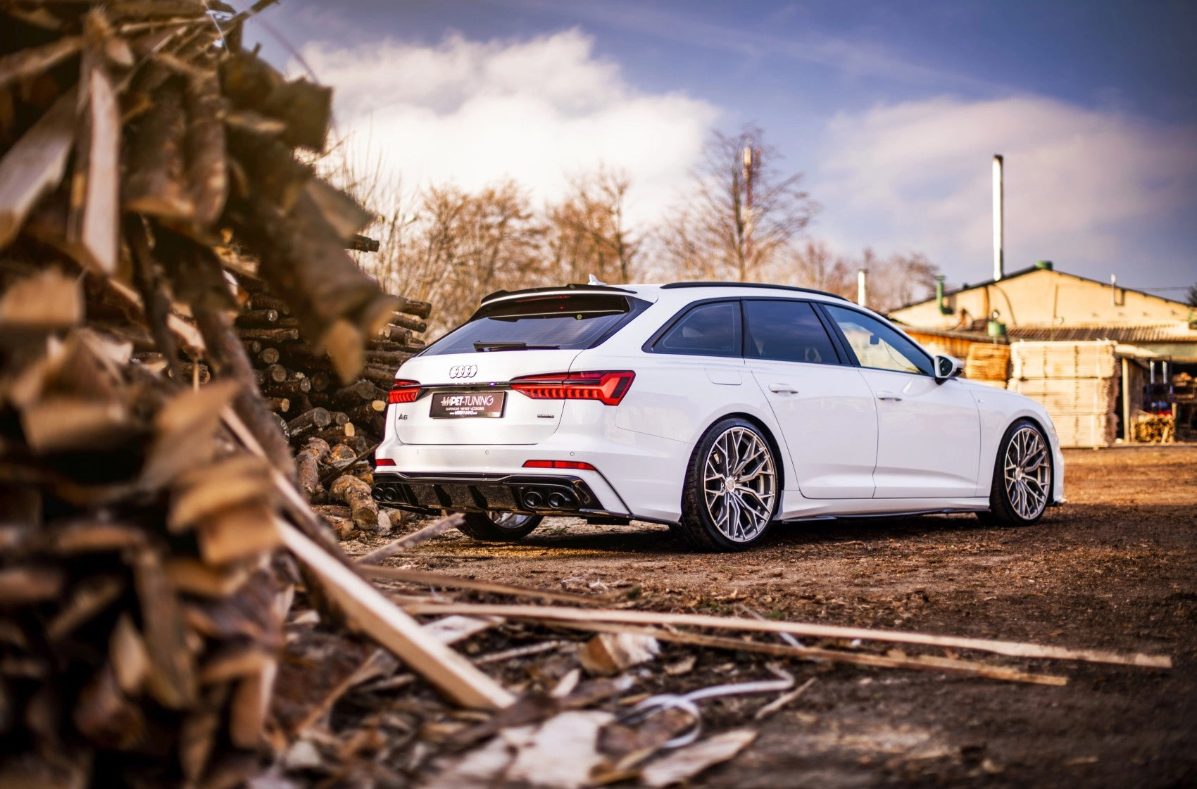 Alu kola Audi A6 S6 RS6 Concaver CVR1 Brushed Titanium 444 11074