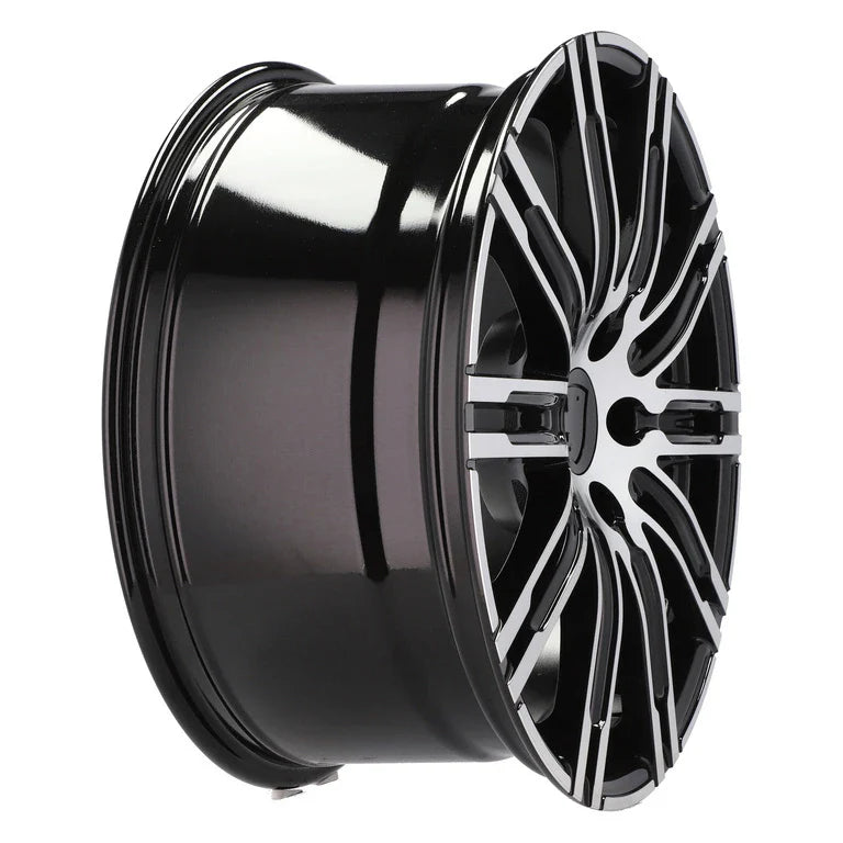 Alu kola pro Porsche B1026 9x20 5x112 ET26 66.6 Black Polished