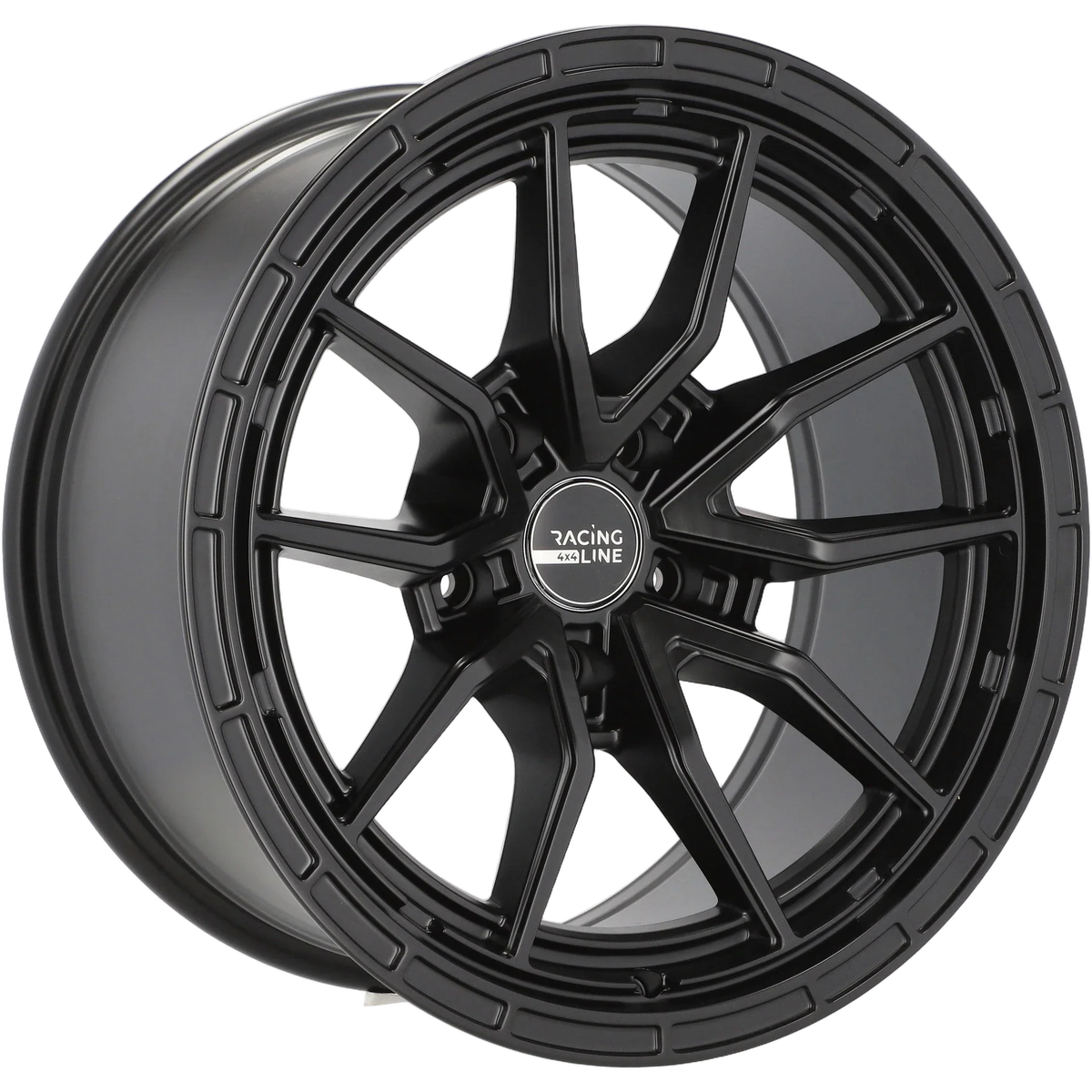 Alu kola pro Offroad B1037 9x17 5x139.7 ET-6 78.1 Black Half Matt | Wheelsup.cz