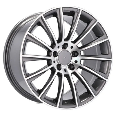 Alu kola pro Mercedes B1048 8.5x19 5x112 ET43 66.6 Grey Polished | Wheelsup.cz