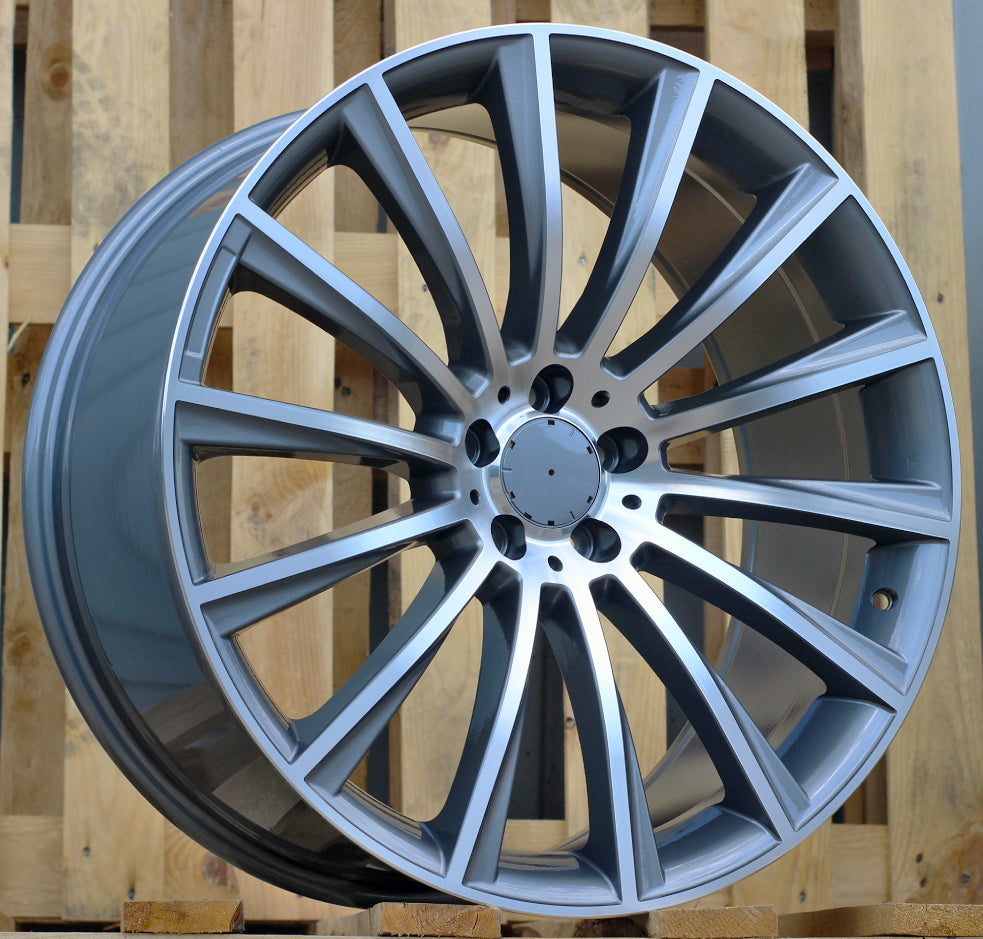 Racing Line B1048 7,5x19 5x112 ET44 szürke, Mercedes