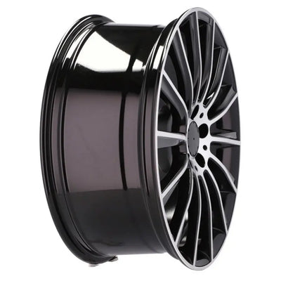 Alu kola pro Mercedes B1048 8.5x18 5x112 ET43 66.6 Black Polished | Wheelsup.cz