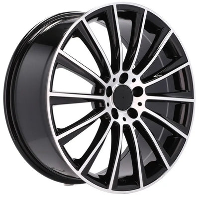 Alu kola pro Mercedes B1048 8x18 5x112 ET40 66.6 Black Polished | Wheelsup.cz