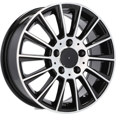 Alu kola pro Mercedes B1048 8.5x18 5x112 ET43 66.6 Black Polished | Wheelsup.cz