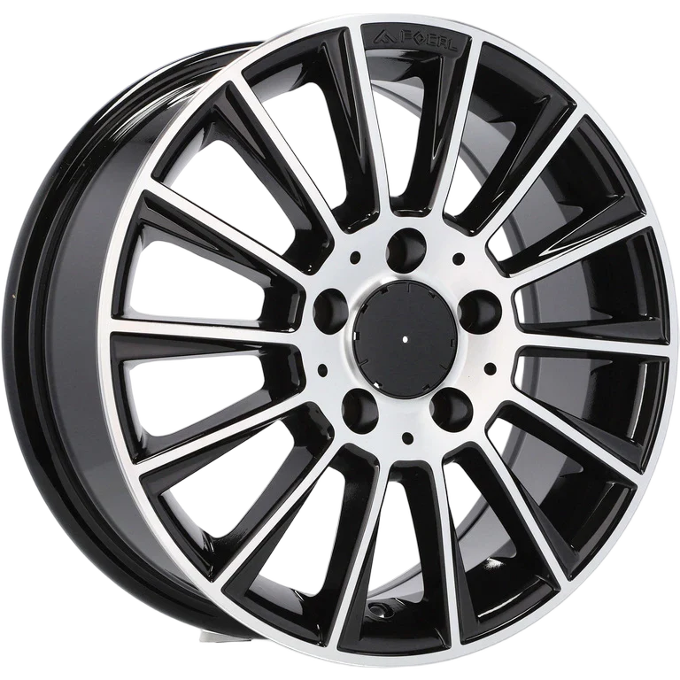 Alu kola pro Mercedes B1048 10x22 5x112 ET40 66.6 Black Polished | Wheelsup.cz