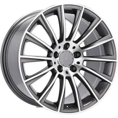 Alu kola pro Mercedes B1048 8.5x19 5x112 ET43 66.6 Grey Polished | Wheelsup.cz