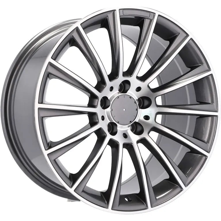 Alu kola pro Mercedes B1048 8.5x19 5x112 ET43 66.6 Grey Polished | Wheelsup.cz