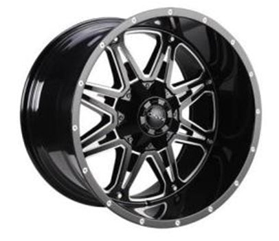 Racing Line B1109 8x19 5x112 ET45 černá, Seat