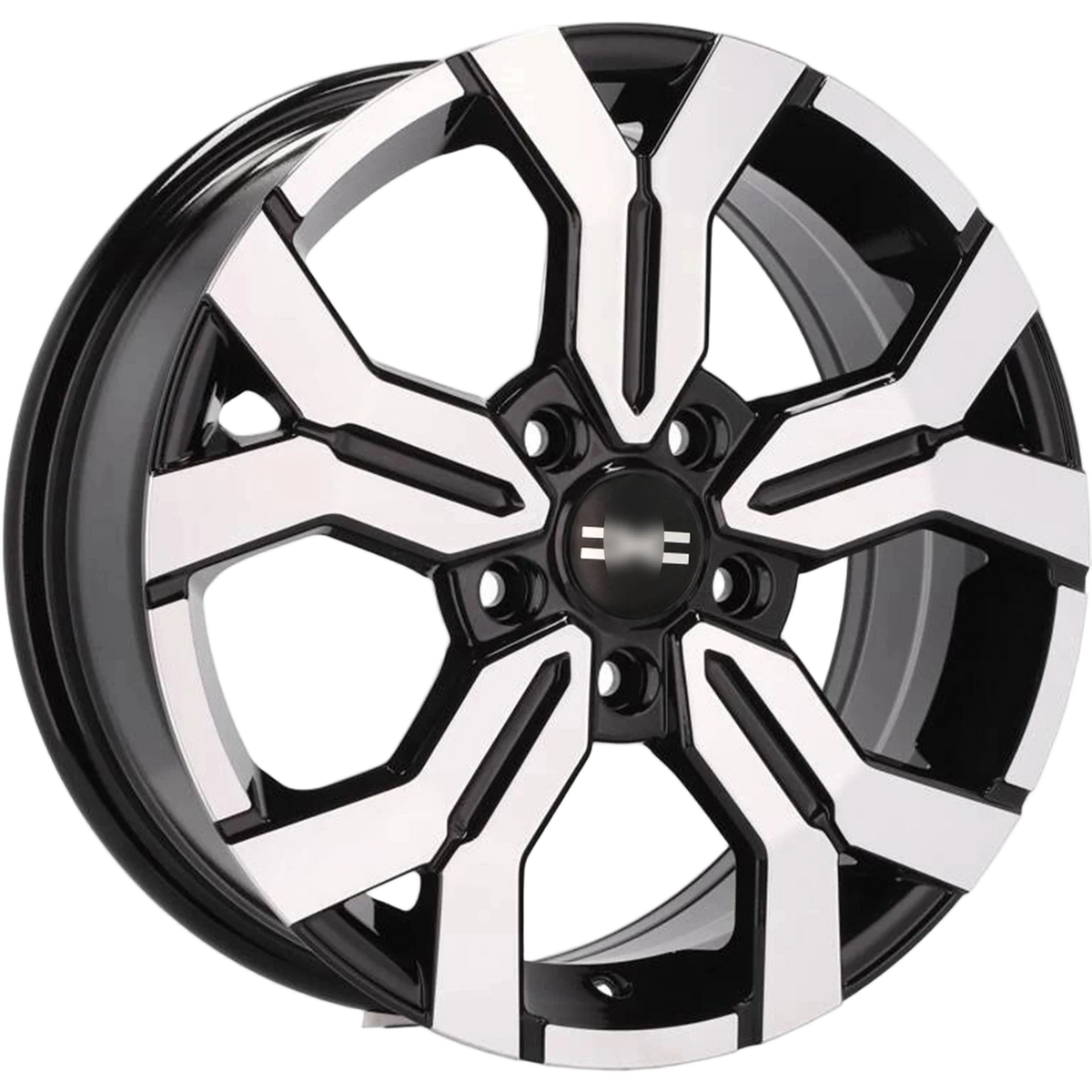 Alu kola pro Dacia B1110 6.5x17 5x114.3 ET50 66.1 Black Polished | Wheelsup.cz