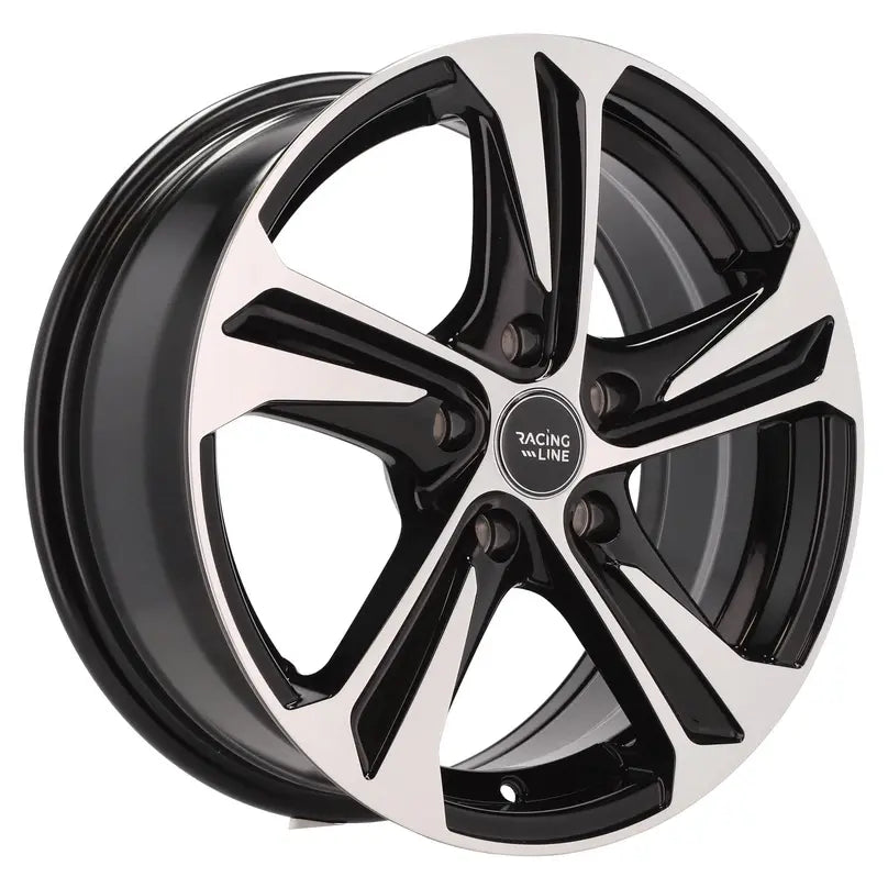 Alu kola Racing Line B1242 6.5x16 5x118 ET45 71.1 Black Polished | Wheelsup.cz