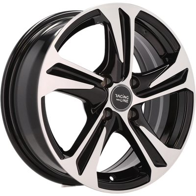 Alu kola Racing Line B1242 6.5x16 5x118 ET45 71.1 Black Polished | Wheelsup.cz