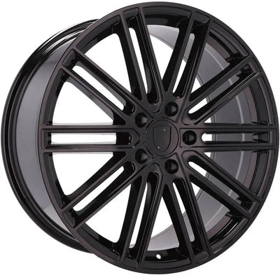 Alu kola pro Porsche B1271 9.5x21 5x130 ET61 71.6 Black | Wheelsup.cz