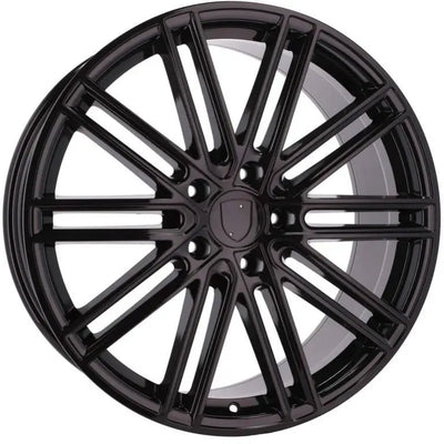 Alu kola pro Porsche B1271 9.5x21 5x130 ET61 71.6 Black | Wheelsup.cz
