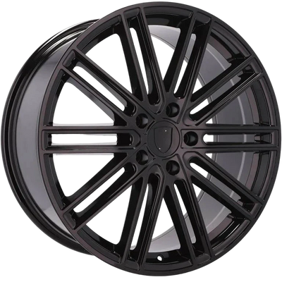 Alu kola pro Porsche B1271 9.5x21 5x130 ET61 71.6 Black | Wheelsup.cz